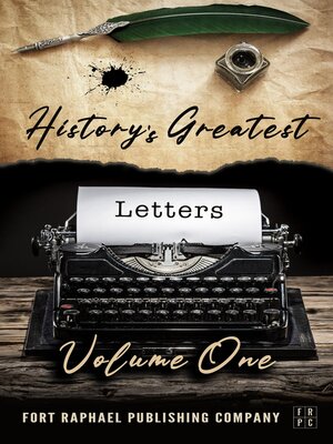 cover image of History's Greatest Letters--Volume I